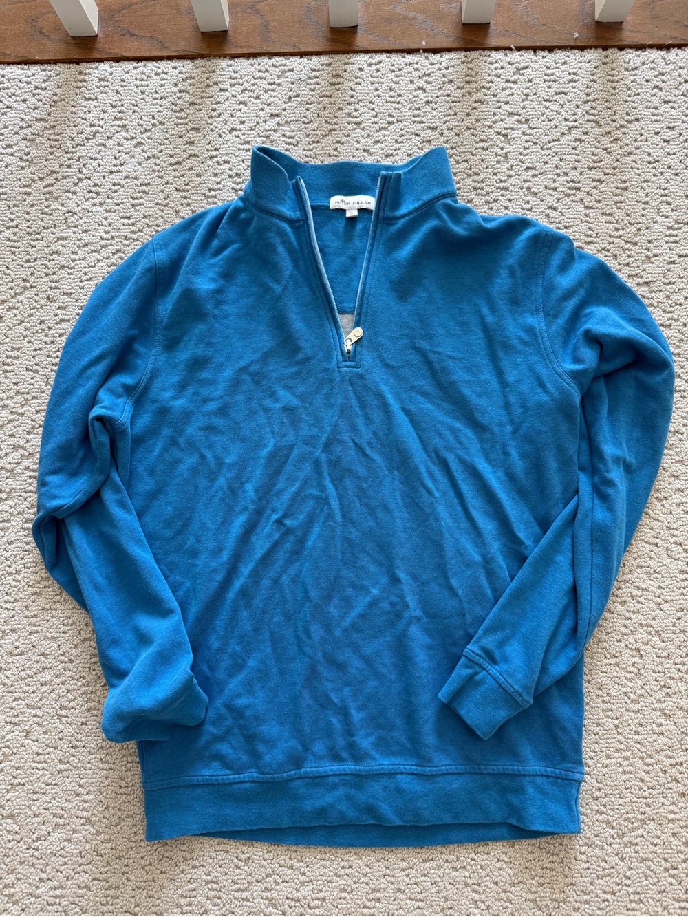 Peter Millar Men’s Blue Quarter Zip - new without tags (changed mind)